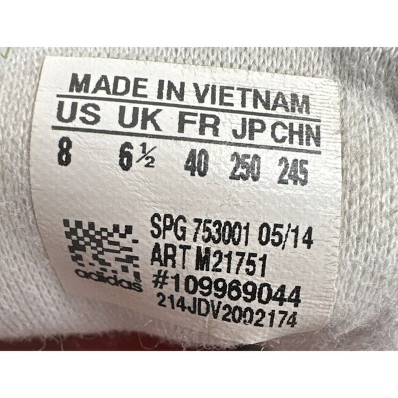 Adidas Predator Absolado Instinct Sneakers Womens Size 8 Silver Orange Lace-Up - Picture 10 of 11